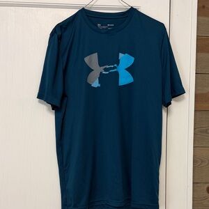 Under Armour Men's Teal Performance Polo